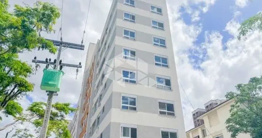 Apartamento 01 dormitório com suíte ,lavabo e garagem no bairro Menino Deus.