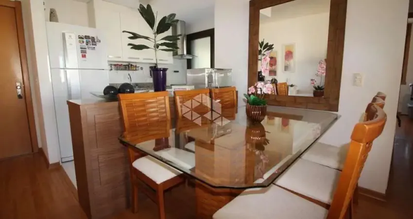 Apartamento semimobiliado com 2 dormitórios, sendo 1 suíte no bairro passo da areia em porto alegre.