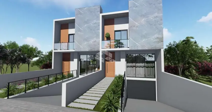 Sobrado no bela vista em campo bom. 2 suítes, 2 vagas de garagem