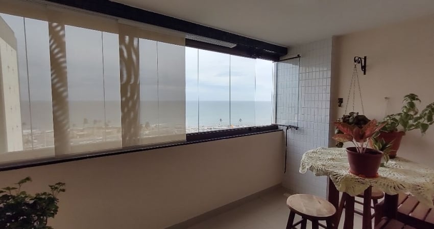 Excelente apartamento com 101m²  vista mar