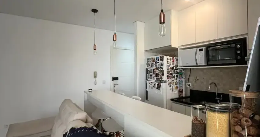 Locação - loft aconchegante e funcional no mogilar | 43m², varanda gourmet com churrasqueira, lazer completo