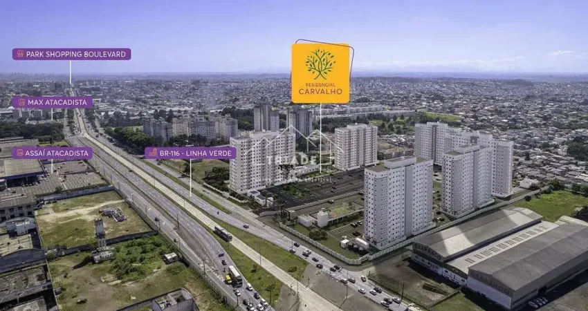 Apartamento com 2 quartos à venda na Rodovia BR-116, 18727, Pinheirinho, Curitiba