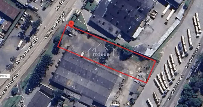 Terreno para alugar na Avenida das Araucárias, 5555, Chapada, Araucária