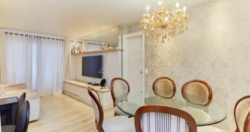Linda apartamento de 3 quartos com suíte com 80 m² privativos no Portão Curitiba