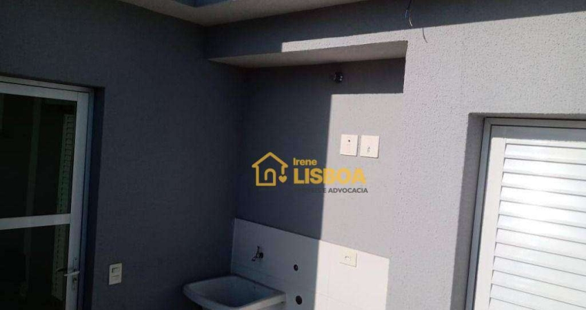 Cobertura com 2 dormitórios à venda, 91 m² por R$ 460.000,00 - Parque das Nações - Santo André/SP