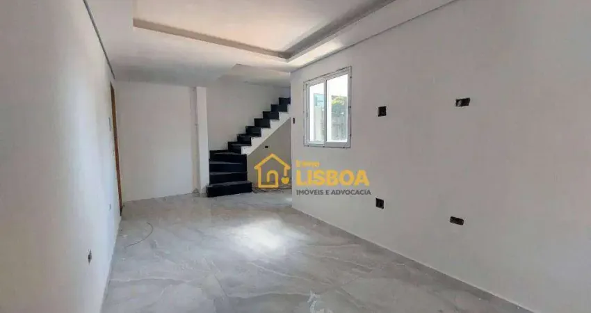 Cobertura com 2 dormitórios à venda, 124 m² por R$ 450.000,00 - Jardim Progresso - Santo André/SP