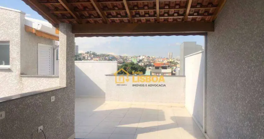 Cobertura à venda, 99 m² por R$ 423.000,00 - Vila Pires - Santo André/SP