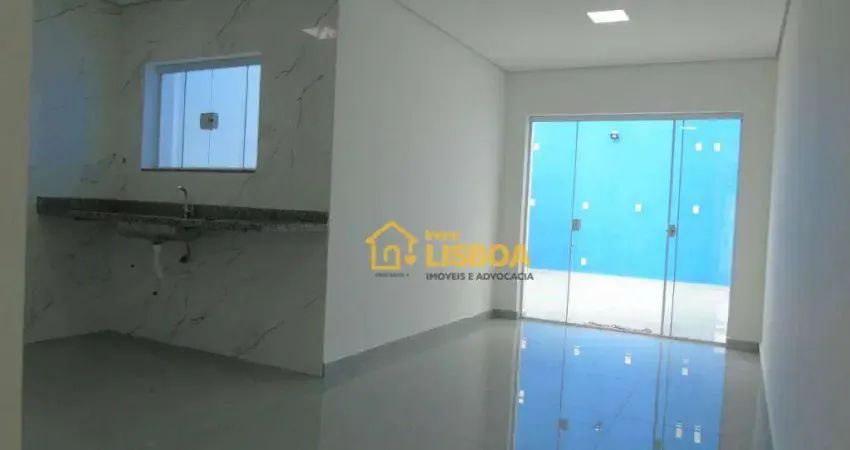 Sobrado com 3 dormitórios à venda, 116 m² por R$ 749.000,01 - Vila Homero Thon - Santo André/SP