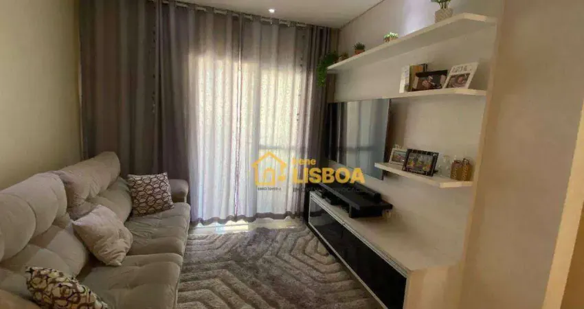 Apartamento com 2 dormitórios à venda, 63 m² por R$ 559.000,00 - Campestre - Santo André/SP