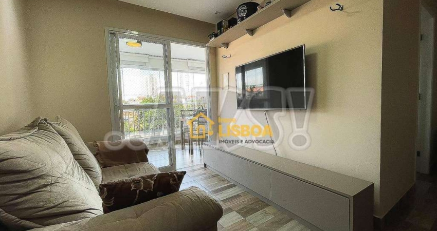 Apartamento com 2 dormitórios à venda, 62 m² por R$ 579.900,00 - Vila Carrão - São Paulo/SP