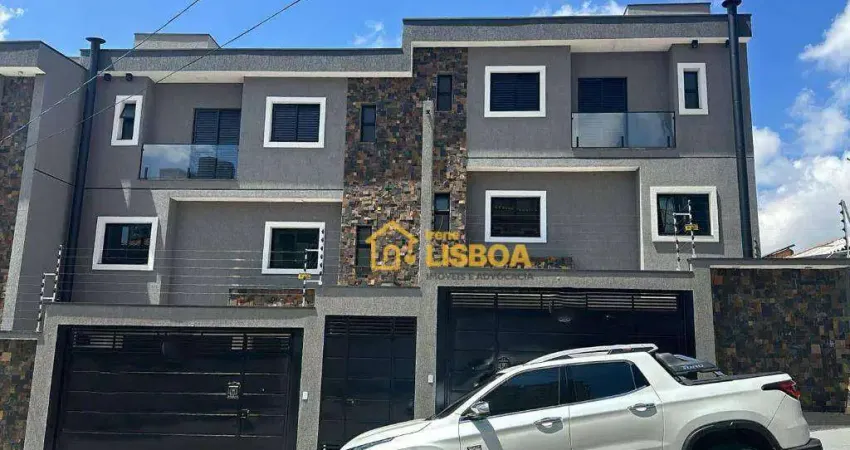 Sobrado à venda, 87 m² por R$ 605.000,00 - Vila Alzira - Santo André/SP
