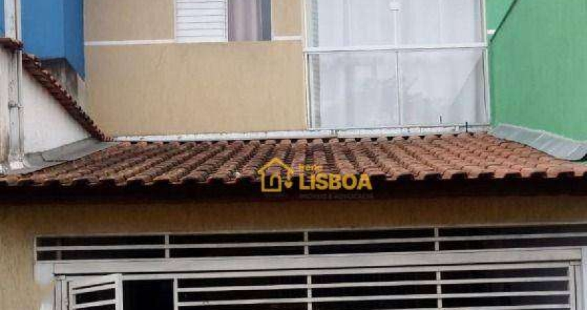 Sobrado à venda, 93 m² por R$ 455.000,00 - Cidade São Jorge - Santo André/SP