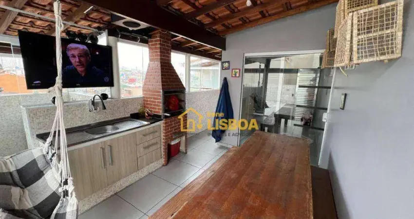 Cobertura à venda, 130 m² por R$ 488.000,00 - Parque São Vicente - Mauá/SP