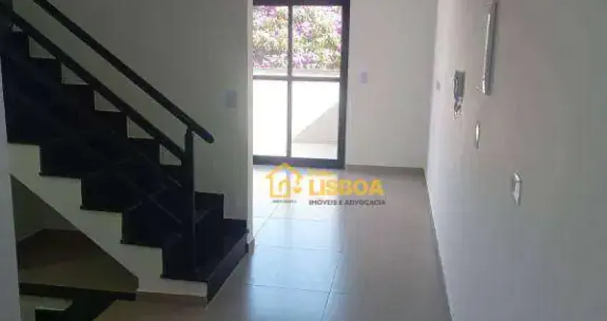 Cobertura TRIPLEX com 2 dormitórios à venda, 117 m² por R$ 487.000 - Vila Linda - Santo André/SP