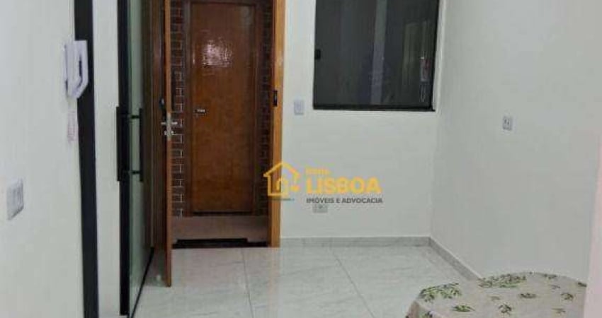 Apartamento com 1 dormitório para alugar, 33 m² por R$ 1.590,00/mês - Vila Diva (Zona Leste) - São Paulo/SP