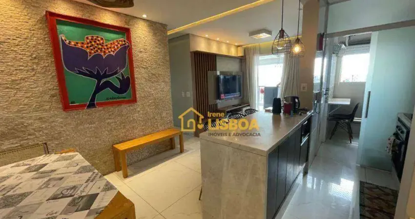 Apartamento com 2 dormitórios à venda, 67 m² por R$ 690.000 - Jardim Piqueroby - São Paulo/SP