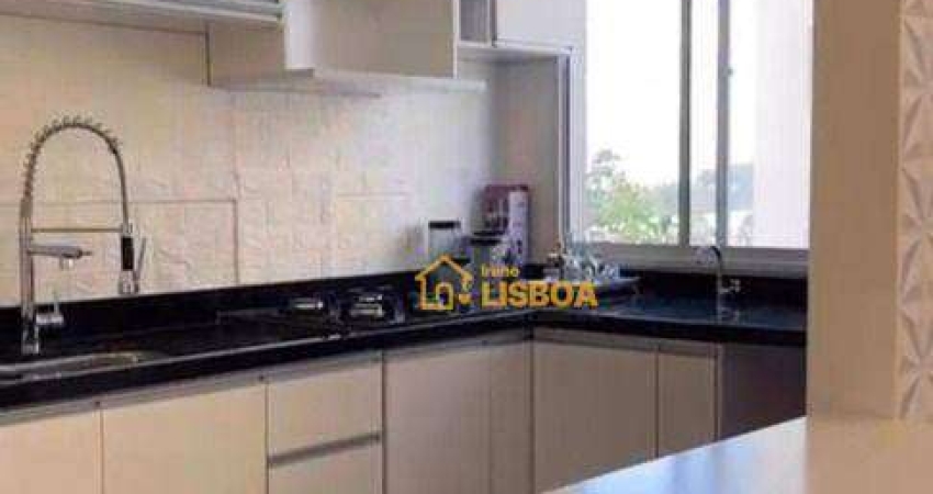 Apartamento com 2 dormitórios para alugar, 40 m² por R$ 1.500/mês - Gleba do Pêssego - São Paulo/SP