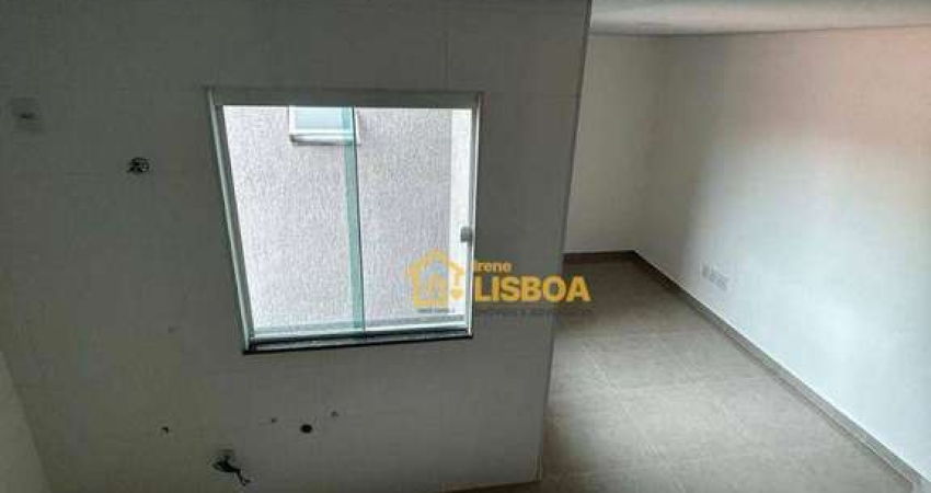Apartamento com 2 dormitórios à venda por R$ 340.000,00 - Jardim Utinga - Santo André/SP