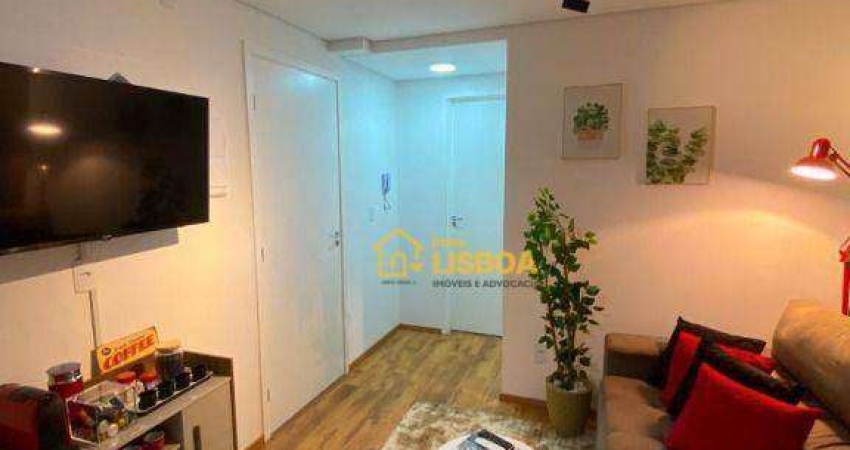Apartamento com 1 dormitório, 33 m² - venda por R$ 275.600,00 ou aluguel por R$ 3.570,00/mês - Vila Granada - São Paulo/SP