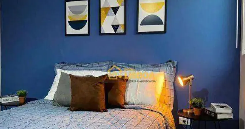 Apartamento com 1 dormitório, 38 m² - venda por R$ 268.180 ou aluguel por R$ 3.570/mês - Vila Guilhermina - São Paulo/SP