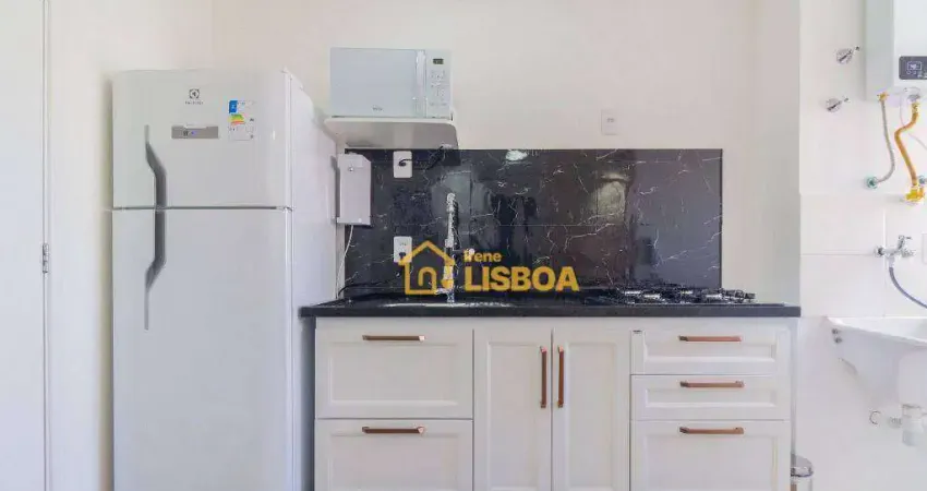 Apartamento, 35 m² - venda por R$ 315.000,00 ou aluguel por R$ 4.380,00/mês - Cidade Patriarca - São Paulo/SP