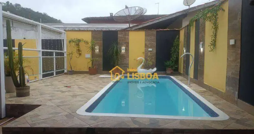 Casa com 4 dormitórios à venda por R$ 600.000,00 - Praia do Sapê - Ubatuba/SP