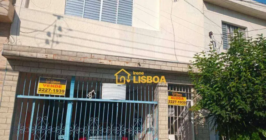 Sobrado com 4 dormitórios, 250 m² - venda por R$ 480.000,00 ou aluguel por R$ 1.300,00/mês - Jardim Paraguaçu - São Paulo/SP