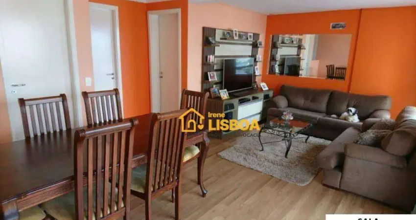 Apartamento com 3 dormitórios à venda, 106 m² por r$ 835.000,00 - casa branca - santo andré/sp