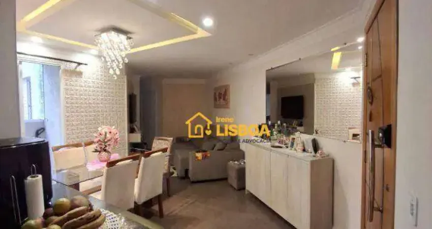 Apartamento com 3 dormitórios à venda, 62 m² por r$ 379.900,00 - parque são lourenço - são paulo/sp