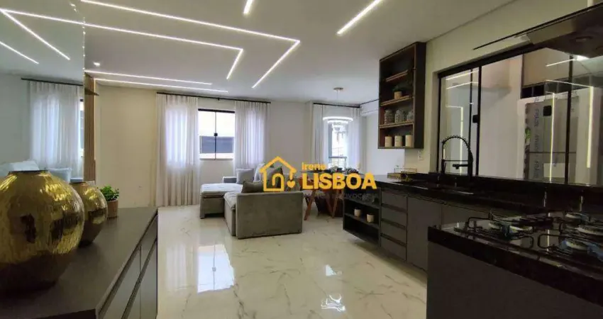 Sobrado com 3 dormitórios à venda, 220 m² por R$ 960.000 - Vila Camilópolis - Santo André/SP