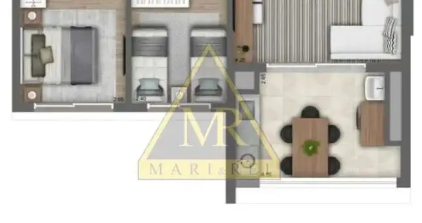 Apartamento com 2 quartos à venda na Rua Gregório Serrão, 232, Vila Mariana, São Paulo