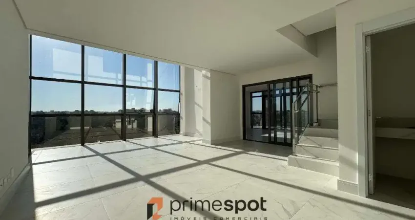 Apartamento duplex novo para primeira locacao no fifty cabral - 3 suites e 3 vagas - 252 m2