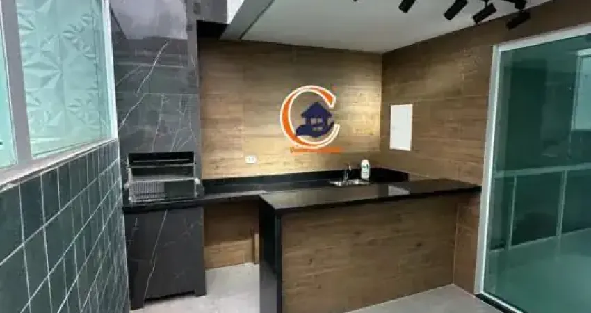 Excelente casa  sobreposta duplex - 171m - 3 suítes - 2 vagas e piscina