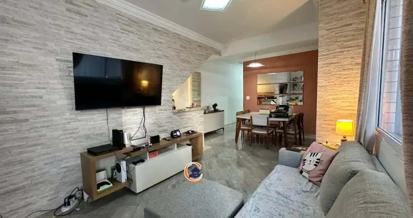 Casa sobreposta térrea - ponta da praia -  3 dormitórios -  2 vagas