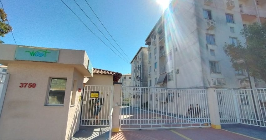 Apartamento 2 quartos, varanda, vaga de garagem 400 metros do West shopping, vai andando