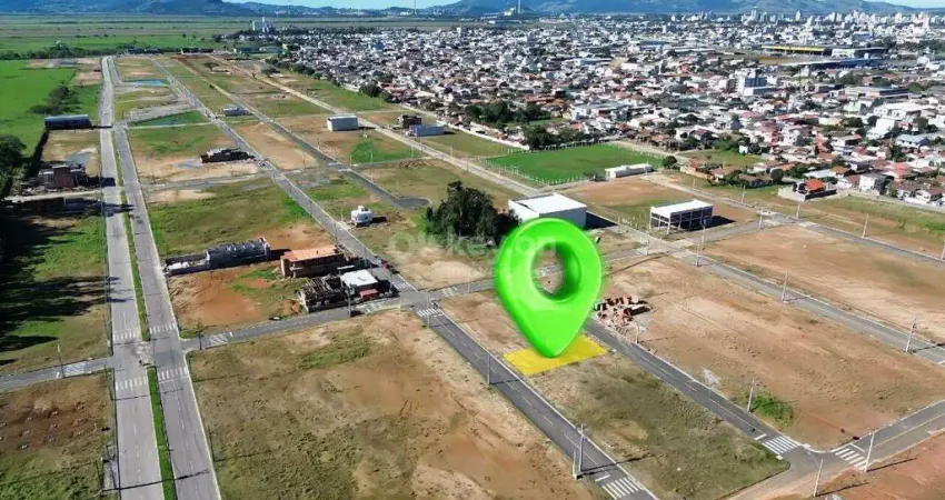 Terreno à venda com frente para duas ruas, Humaitá de Cima - Tubarão/SC