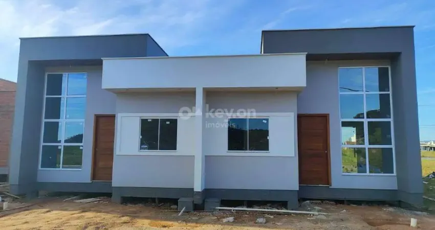 Venda de casa geminada – bairro santo antônio de pádua, tubarão (jardins araçás)