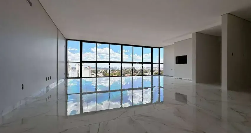 Apartamento alto padrao à venda no edificio vila madero, jardim la salle, toledo/pr