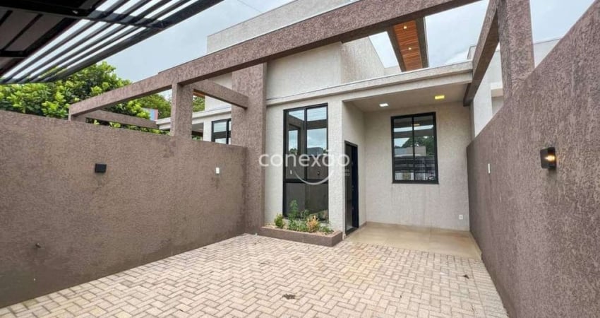 Casa à venda com 1 suíte + 1 quarto, 2 vagas de garagem, Jardim Coopagro - Toledo