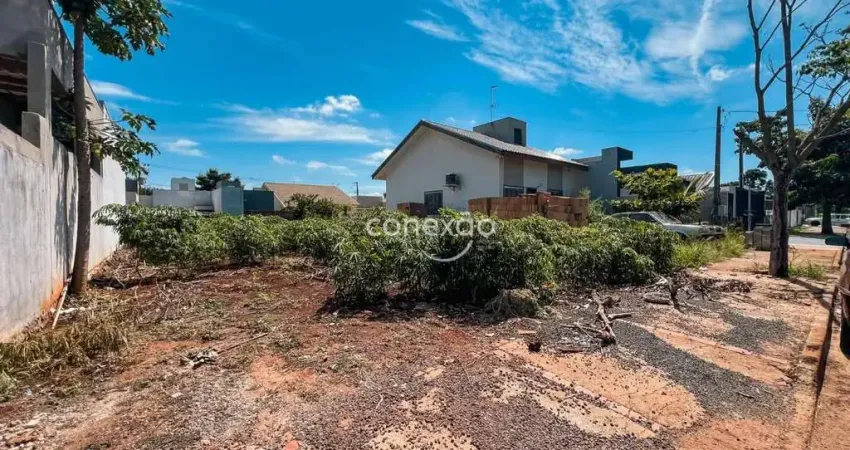 Terreno a venda, de 250m², loteamento flora galante, jardim coopragro,toledo/pr