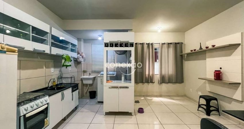 Apartamento à venda com 1 suíte, próximo à faculdades, JARDIM LA SALLE, TOLEDO/PR