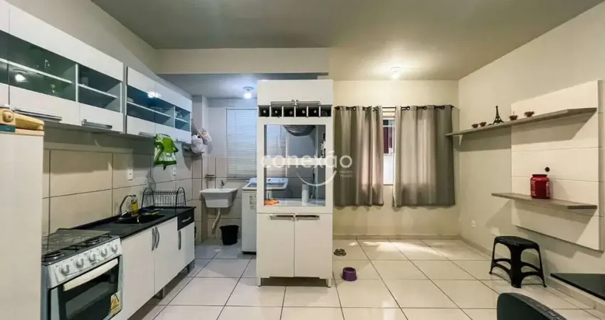 Apartamento à venda com 1 suíte, próximo à faculdades, jardim la salle, toledo/pr