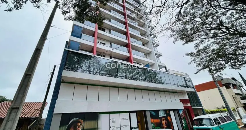 Apartamento á venda com 01 suíte + 02 quartos, jardim la salle, toledo/pr