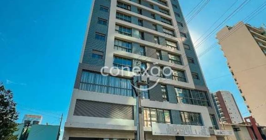Apartamento semimobiliado para locação, com 1 suíte + 2 quartos, CENTRO, TOLEDO/PR