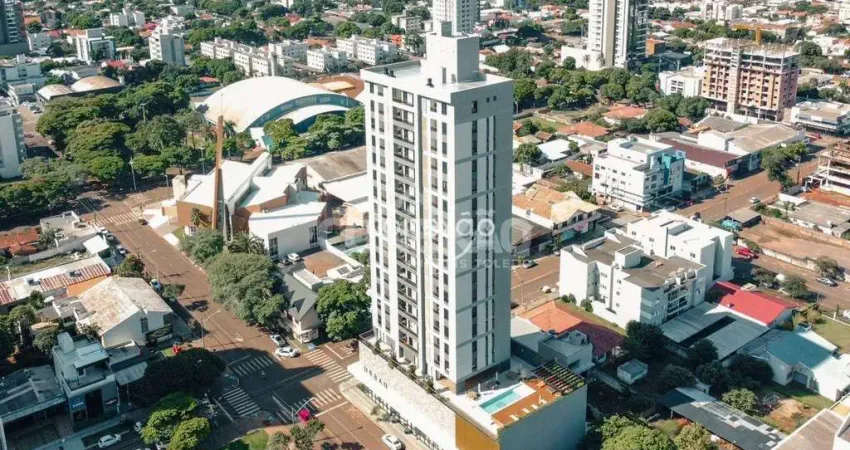 Apartamento à venda, edifício urban 17 andar, centro, toledo/pr