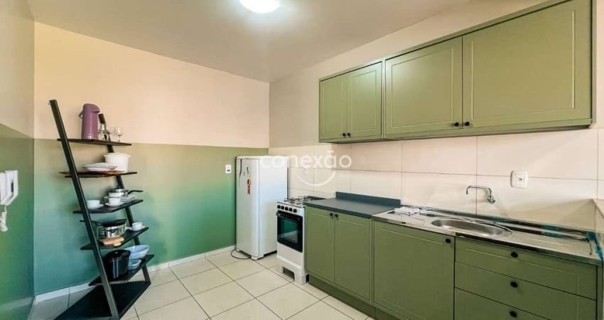 Apartamento mobiliado para locação com 3 Quartos, sendo 1 Suíte, CENTRO - TOLEDO/PR