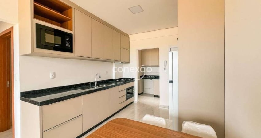 Apartamento Mobiliado para locação com cozinha equipada, 2 quartos, BIOPARK - TOLEDO/PR
