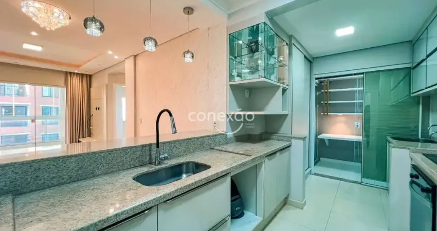 Apartamento semimobiliado à venda com 2 quartos, sacada com churrasqueira, TOCANTINS - TOLEDO/PR