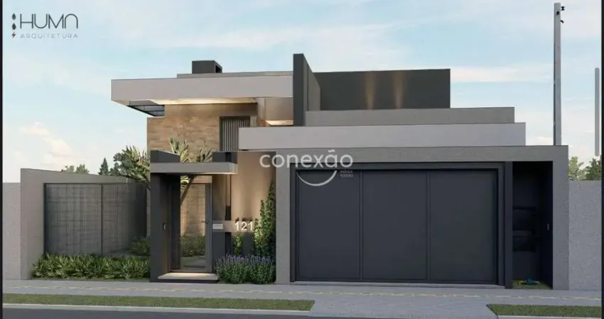 Casa alto padrão à venda com piscina 01 suíte + 02 demi suíte, tocantins, toledo/pr