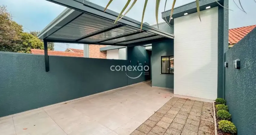 Casa semimobiliada para locação, com 1 suíte + 2 quartos, JD. COOPAGRO - TOLEDO/PR